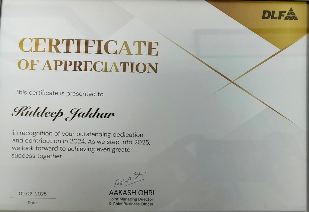 dlf appreciation for gurgaon floors